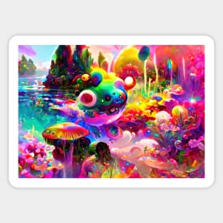 Color Globs | Jellyfish Heaven Sticker